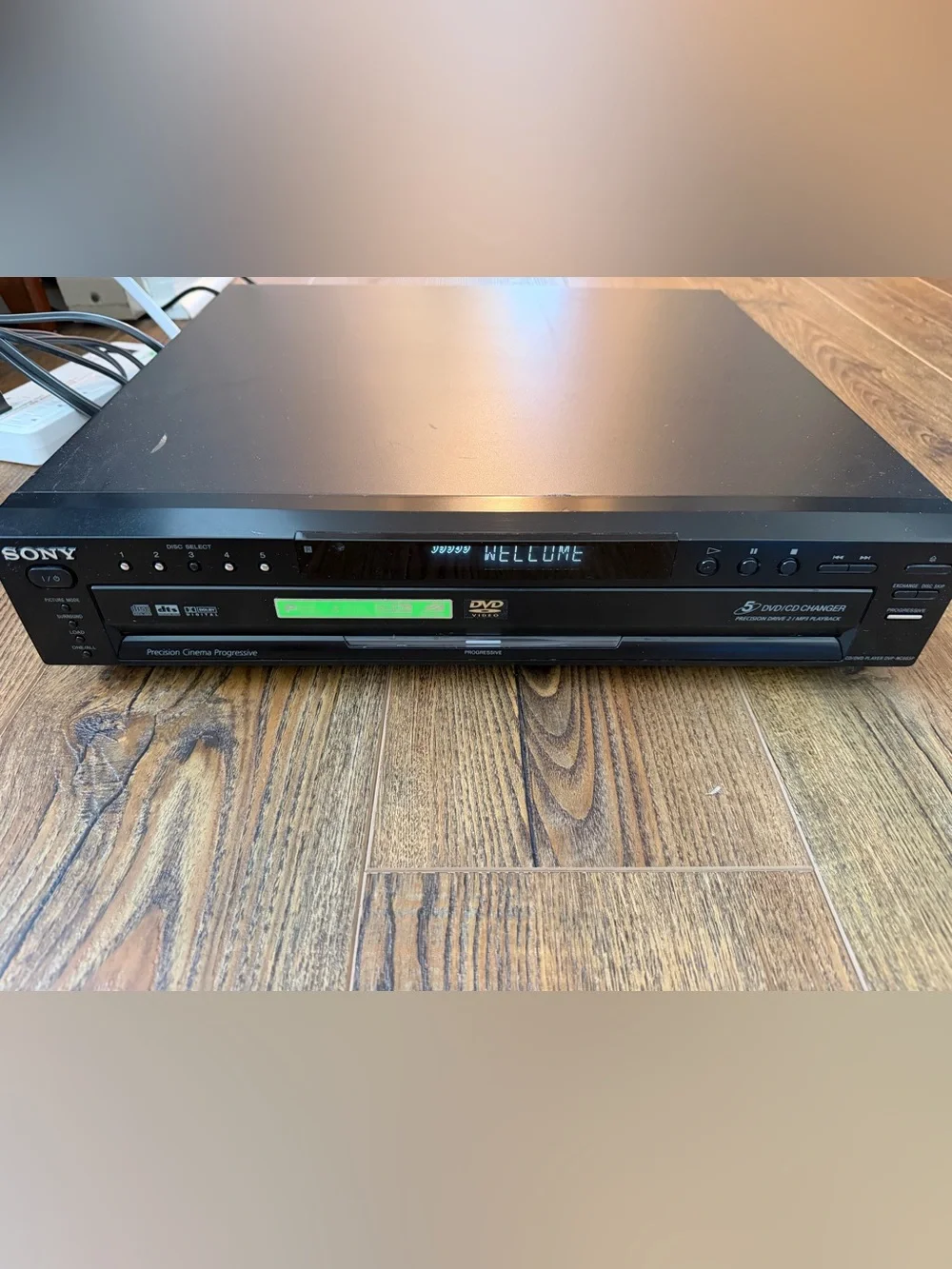 Sony DVP-NC665P 5-Disc DVD CD Player Changer Precision Cinema Progressive TESTED